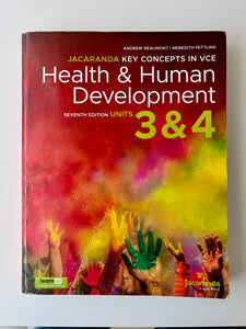 Health & Human Development Seventh Edition Units 3 & 4 Text Book