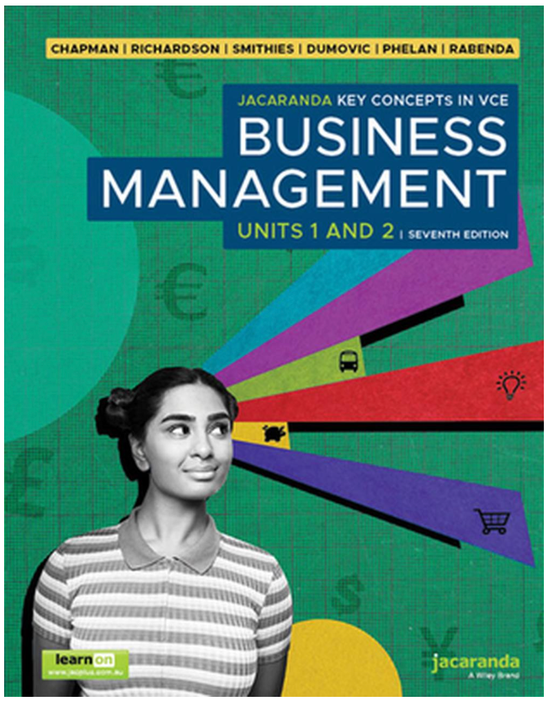 Business Management VCE Units 1 & 2 Seventh Edition Text Book