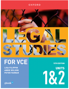 Legal Studies for VCE Units 1 & 2